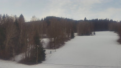 Dojezd hlavní sjezdovky