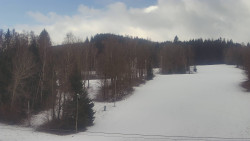 Dojezd hlavní sjezdovky