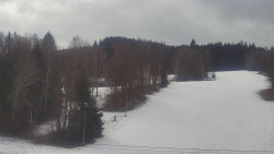 Dojezd hlavní sjezdovky