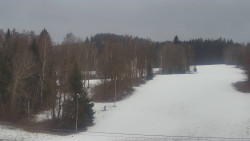 Dojezd hlavní sjezdovky