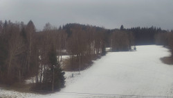 Dojezd hlavní sjezdovky