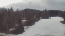 Dojezd hlavní sjezdovky