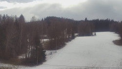 Dojezd hlavní sjezdovky