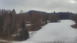 Dojezd hlavní sjezdovky