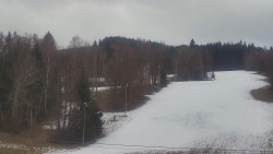 Dojezd hlavní sjezdovky