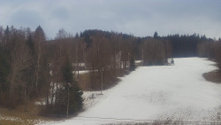 Dojezd hlavní sjezdovky