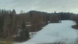 Dojezd hlavní sjezdovky