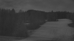 Dojezd hlavní sjezdovky