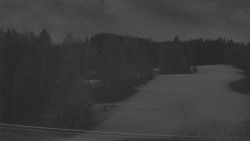 Dojezd hlavní sjezdovky