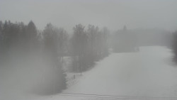 Dojezd hlavní sjezdovky