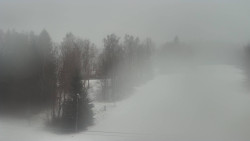 Dojezd hlavní sjezdovky