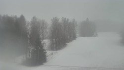 Dojezd hlavní sjezdovky