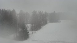 Dojezd hlavní sjezdovky