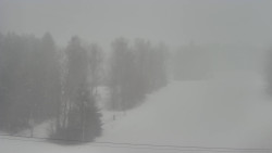 Dojezd hlavní sjezdovky