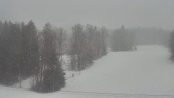 Dojezd hlavní sjezdovky