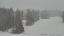 Dojezd hlavní sjezdovky