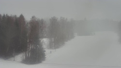 Dojezd hlavní sjezdovky