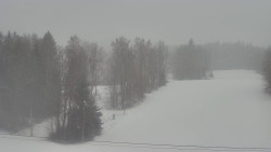 Dojezd hlavní sjezdovky