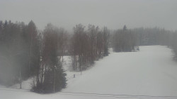 Dojezd hlavní sjezdovky