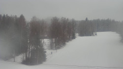 Dojezd hlavní sjezdovky