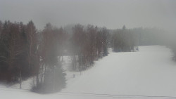 Dojezd hlavní sjezdovky