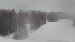 Dojezd hlavní sjezdovky