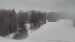 Dojezd hlavní sjezdovky