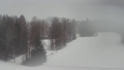 Dojezd hlavní sjezdovky