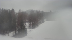 Dojezd hlavní sjezdovky