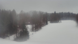 Dojezd hlavní sjezdovky