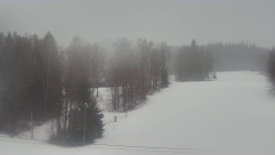 Dojezd hlavní sjezdovky