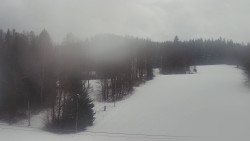 Dojezd hlavní sjezdovky