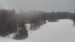 Dojezd hlavní sjezdovky