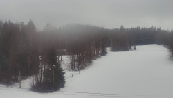 Dojezd hlavní sjezdovky