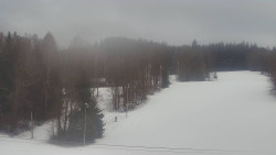 Dojezd hlavní sjezdovky