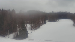 Dojezd hlavní sjezdovky