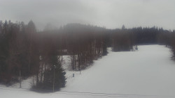 Dojezd hlavní sjezdovky