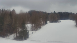 Dojezd hlavní sjezdovky