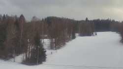 Dojezd hlavní sjezdovky