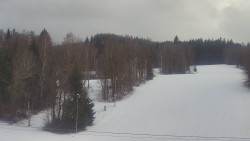 Dojezd hlavní sjezdovky