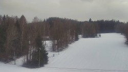 Dojezd hlavní sjezdovky