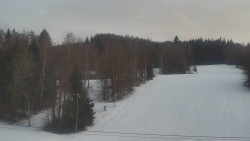 Dojezd hlavní sjezdovky