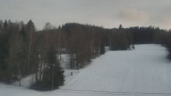 Dojezd hlavní sjezdovky