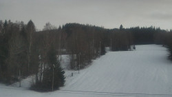 Dojezd hlavní sjezdovky