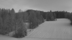 Dojezd hlavní sjezdovky