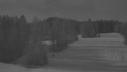 Dojezd hlavní sjezdovky