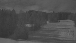 Dojezd hlavní sjezdovky