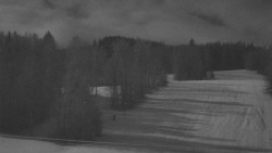 Dojezd hlavní sjezdovky