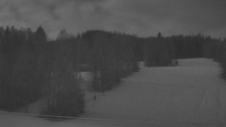 Dojezd hlavní sjezdovky