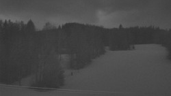 Dojezd hlavní sjezdovky